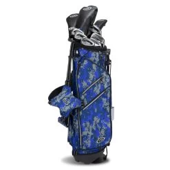 Right Hand TS5-57 10 Club Stand Set Graphite, Blue Camo Bag -Golf Equipment 13112 AltA