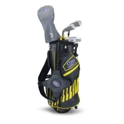 Right Hand UL42-s 4 Club Stand Set, Grey/Yellow Bag -Golf Equipment 14760 AltA