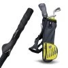 Left Hand UL42-s 3 Club Training Club Carry Set, Grey/Yellow Bag
