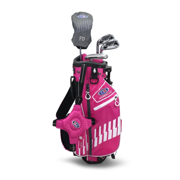 Left Hand UL42-s 4 Club Stand Set, Pink/White Bag 3 Left Hand UL42-s 4 Club Stand Set, Pink/White Bag - Image 3