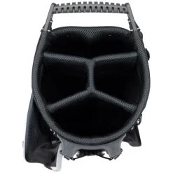 Right Hand TS5-60 10 Club Stand Set Graphite, Black/White Bag -Golf Equipment 15103 AltC