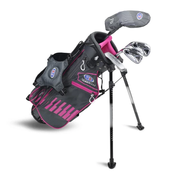 Left Hand UL45-s 4 Club Stand Set, Grey/Pink Bag 3 Left Hand UL45-s 4 Club Stand Set, Grey/Pink Bag - Image 3