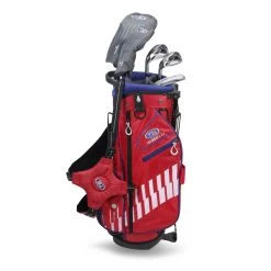 Left Hand UL48-s 5 Club Stand Set, Red/White/Blue Bag -Golf Equipment 18861 AltA