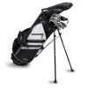 Right Hand TS5-66 10 Club Stand Set Graphite, Black/White Bag