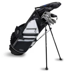 Right Hand TS5-66 10 Club Stand Set Graphite, Black/White Bag
