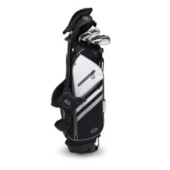 Left Hand TS5-66 10 Club Stand Set Graphite, Black/White Bag 9 Left Hand TS5-66 10 Club Stand Set Graphite, Black/White Bag -Golf Equipment 19153 AltA