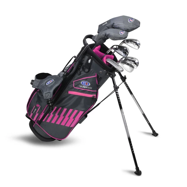 Left Hand UL51-s 7 Club DV3 Stand Set, Black/Pink Bag 1 Left Hand UL51-s 7 Club DV3 Stand Set, Black/Pink Bag