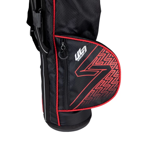 Right Hand UL7-39 3 Club Carry Set, Black/Red 2 Right Hand UL7-39 3 Club Carry Set, Black/Red - Image 2