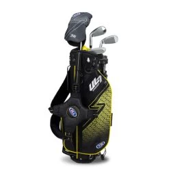 Right Hand UL7-42 4 Club Stand Set, Black/Yellow -Golf Equipment 21101 AltA 1