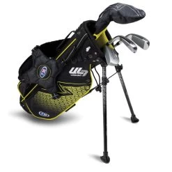 Left Hand UL7-42 4 Club Stand Set, Black/Yellow