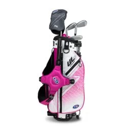 Right Hand UL7-42 4 Club Stand Set, White/Pink -Golf Equipment 21103 AltA