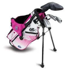 Right Hand UL7-42 4 Club Stand Set, White/Pink