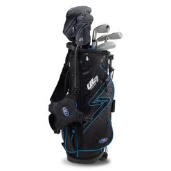 Right Hand UL7-48 7 Club Stand Set, Black/Teal -Golf Equipment 23104 AltA 1