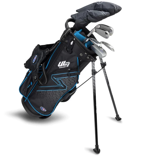 Left Hand UL7-48 7 Club Stand Set, Black/Teal 1 Left Hand UL7-48 7 Club Stand Set, Black/Teal