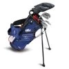 Left Hand UL7-48 7 Club Stand Set, Navy/Red