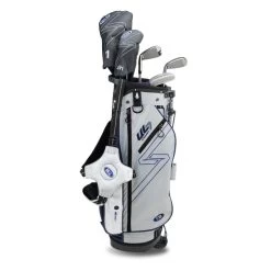 Left Hand UL7-51 5 Club Stand Set, Silver/Navy -Golf Equipment 24102 AltA 1