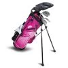 Right Hand UL7-51 7 Club Stand Set, Pink/White