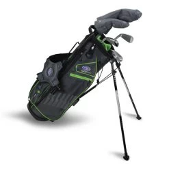 Right Hand UL57-s 5 Club Stand Set, Grey/Green Bag