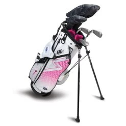 Right Hand UL7-54 5 Club Stand Set, White/Pink