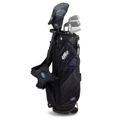Right Hand UL7-54 7 Club Stand Set, Black/Purple -Golf Equipment 25104 AltA