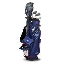 Right Hand UL7-57 5 Club Stand Set, Navy/Red -Golf Equipment 26102 AltA