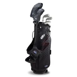 Right Hand UL7-60 5 Club Stand Set, Black/Maroon -Golf Equipment 27101 AltA