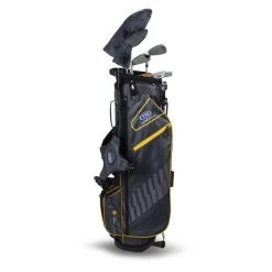 Right Hand UL63-s 5 Club Stand Set, Grey/Gold Bag -Golf Equipment 28760 AltA