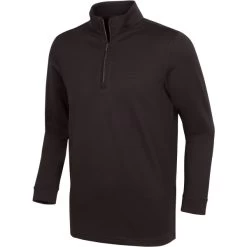 The Ross 1/4 Zip Pullover, Basic Black