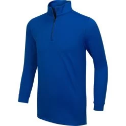 The Ross 1/4 Zip Pullover, Maritime Blue
