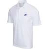 USKG Mens Solid ML75 Polo, Classic White