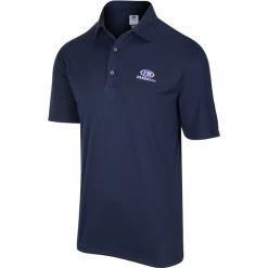 USKG Mens Solid ML75 Polo, Deep Navy