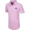 USKG Womens Micro Stripe Polo, Magenta Stream
