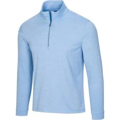 Winterfield 1/4 Zip Pullover, Coastal Blue