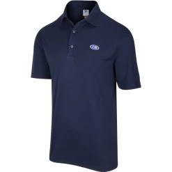 Oval Mens Solid ML75 Polo, Deep Navy