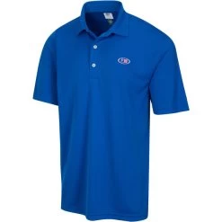 Oval Mens Solid ML75 Polo, Maritime Blue