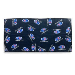USKG Multi Logo Microfiber Towel -Golf Equipment 42448P Black