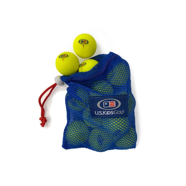 DVS 12-Ball Pack In Mesh Bag Yellow 1 DVS 12-Ball Pack In Mesh Bag Yellow