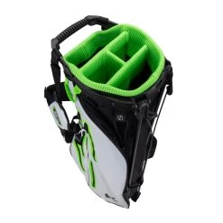 EpTOUR Stand Bag, White/Black/Green, 32 Inch 10 EpTOUR Stand Bag, White/Black/Green, 32 Inch -Golf Equipment 46097 AltF